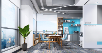 签约瀚阳轨道办公室装饰设计-绘出城市脉络