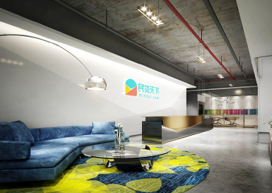 民贷天下工业风格办公室装修