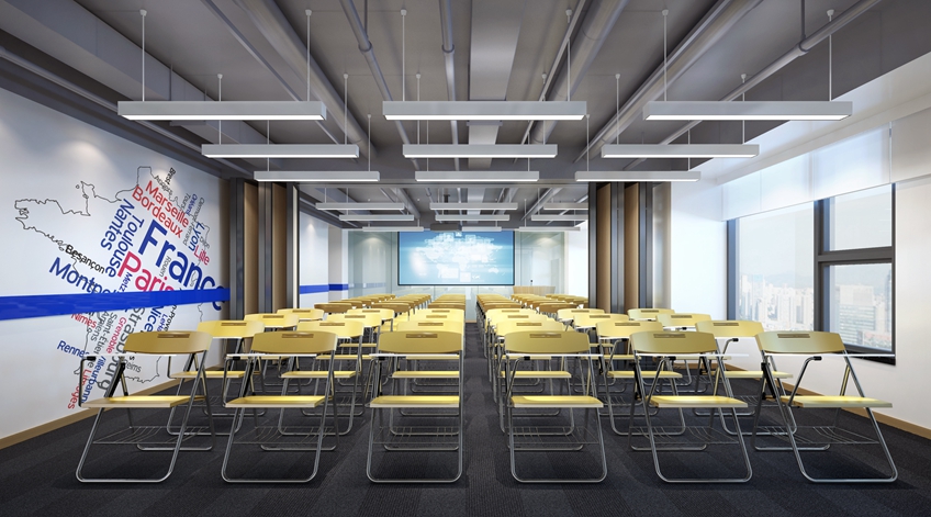 培训机构室内设效果图
