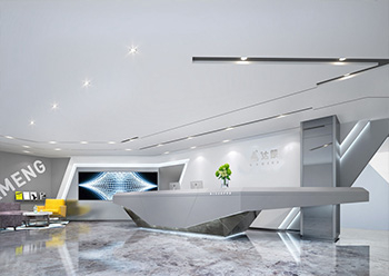 达蒙安防公司办公空间设计