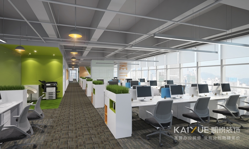  办公室装修效果图