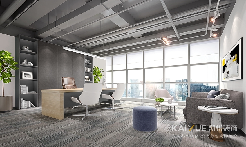  办公室装修效果图