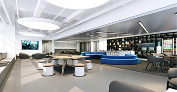 刚装修完办公室的小马智行画出南沙新景色