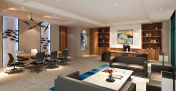 对办公室装修设计风格可以有自己的想法