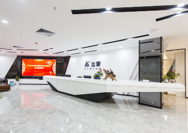 大空间-达蒙安防办公室装修实景图