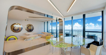 有设计故事的迈阿密公寓—办公装修分享