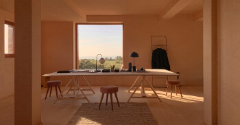 田园景色的办公环境—由广州办公室装修分享