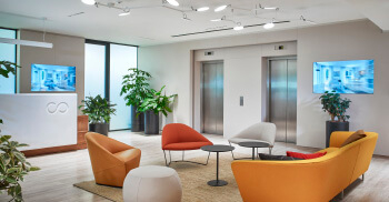 优美型的办公室设计与装修