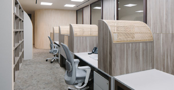 新加坡曲线办公室空间设计