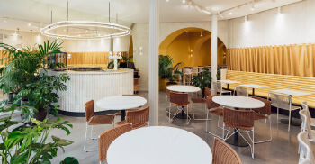 流淌着地中海文化餐厅设计—广州装饰设计公司