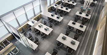 开放式办公室装修有什么特点？