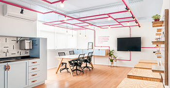 开放办公空间设计—北京办公室设计分享