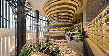 温暖而又神奇的书店设计风格—广州装修设计