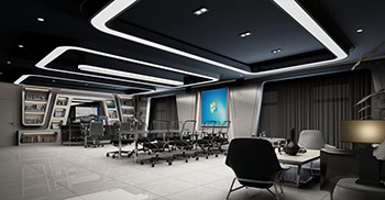 北京办公室设计的明暗搭配