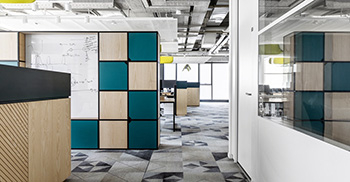 以女性本质进行办公室装饰设计