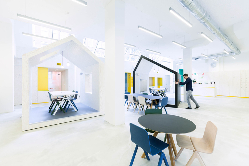 中庭空间 休闲区