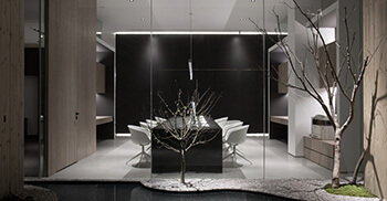 每一条线都表达其办公装修设计寓意