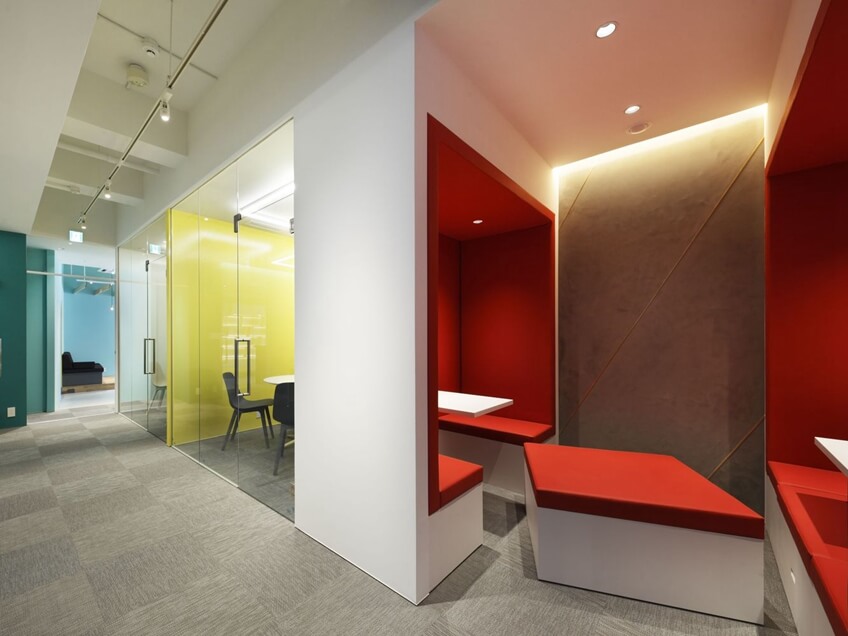 装修办公室公司 休闲区