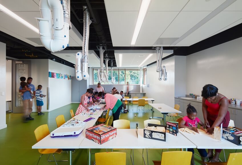 办公装修公司 阅读室