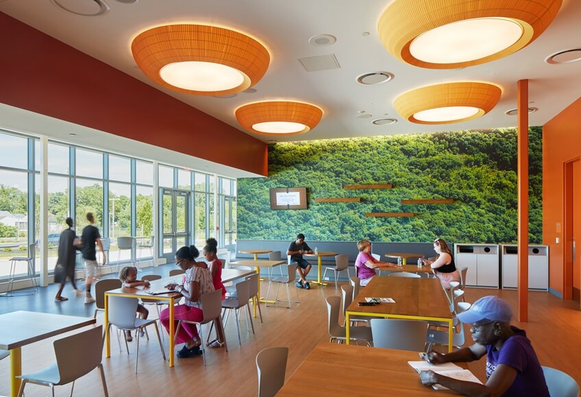 办公装修公司 阅读室2