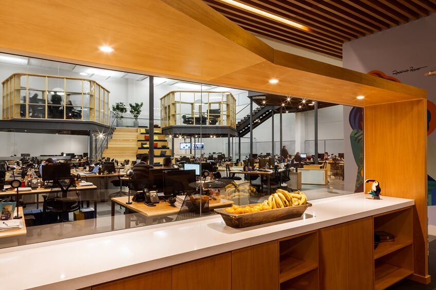 办公楼装修公司 餐饮区 办公楼装修公司 餐饮区