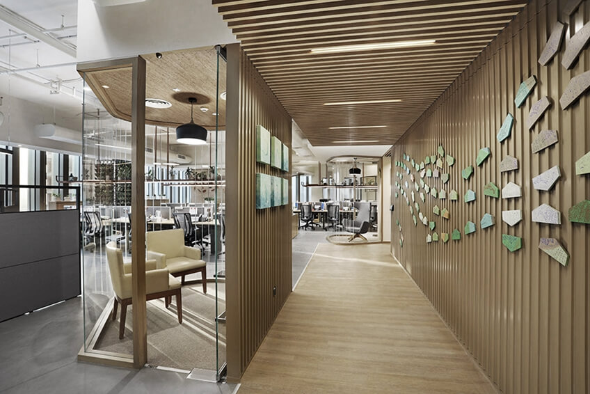 办公装修设计 办公室入口 办公装修设计 办公室入口