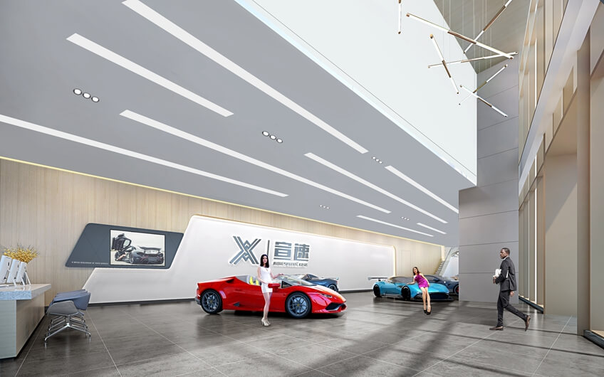办公设计装饰工程 展厅2 办公设计装饰工程 展厅2