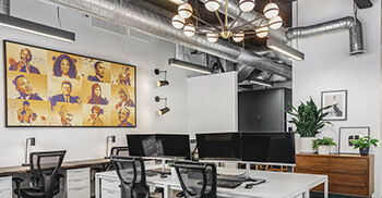 创新而不掉“伍”现代公司游戏办公室装修