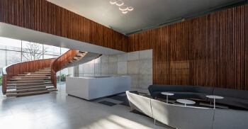 改造充足明亮度办公楼空间装修设计-温暖我们