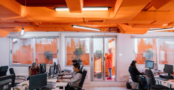 办公室色彩乐趣-办公装修设计