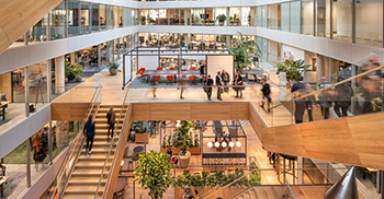 温馨多样性办公楼装修设计空间-满足每个你