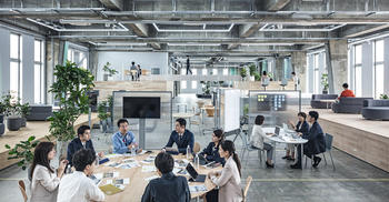 办公室装饰设计-建造更灵活现在办公环境