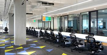 办公装修设计-以简洁设计语言表达科技公司文化