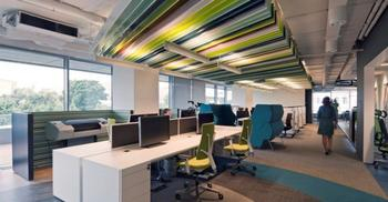 莫斯科办公空间装修设计-打造体验办公家具展厅