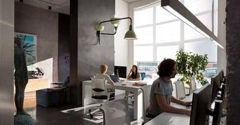 装修公司结合阁楼元素简约空间设计