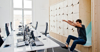 办公室室内设计将古典建筑与现代设计相遇