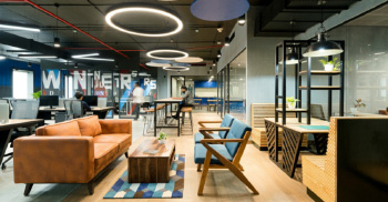 如何装修设计办公室前台照明