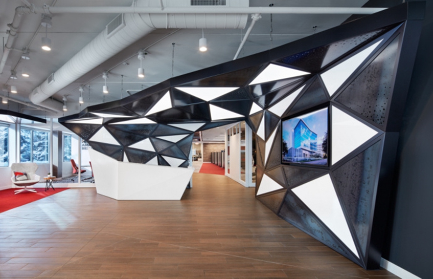 网络办公室装修