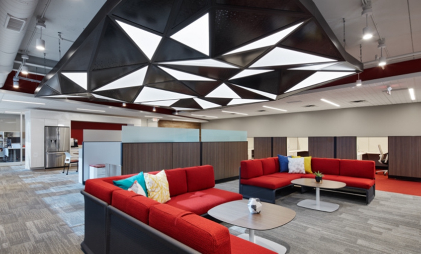 网络办公室装修