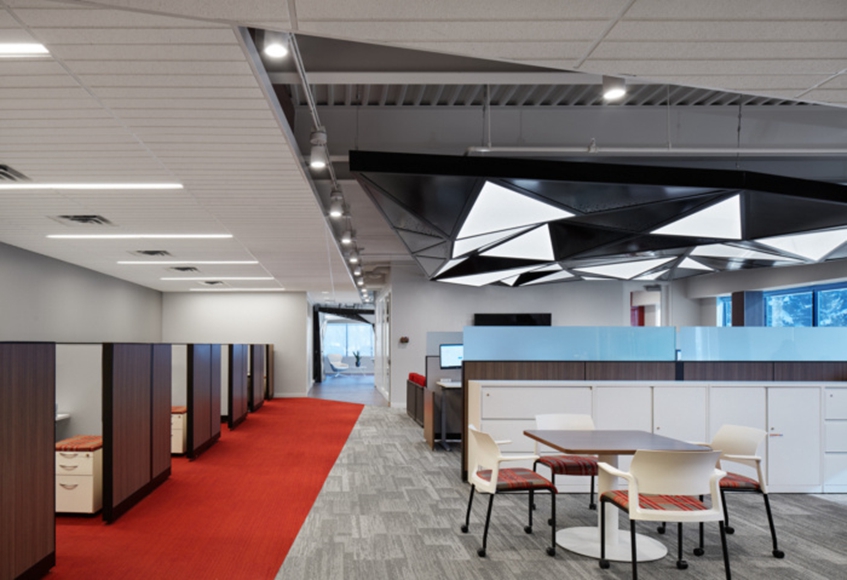 网络办公室装修