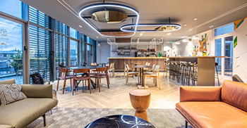 办公室装饰设计如何将图形语言融入其中