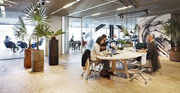 如何让办公装修设计突出企业艺术形象