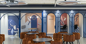 旧厂房改造简约办公人文关怀空间设计装饰