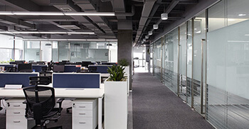 办公空间装修将智能设备植入整体设计