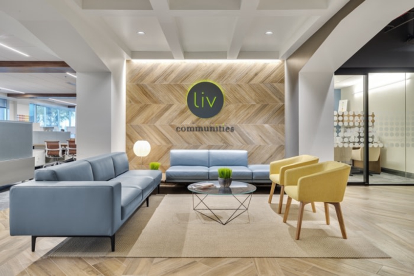 办公室背景墙设计