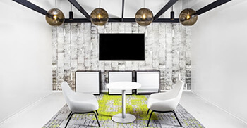 办公室装潢装修中图形元素中融入趣味