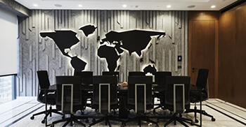 装修设计公司将自然纹理和色彩相结合