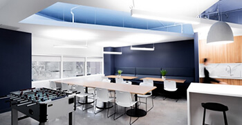 设计装修公司将敞开与封闭混合在空间中灵活使用