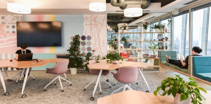 中型办公室装修设计