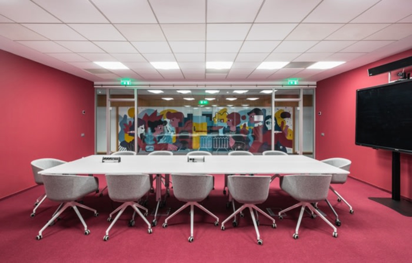 中型办公室装修设计